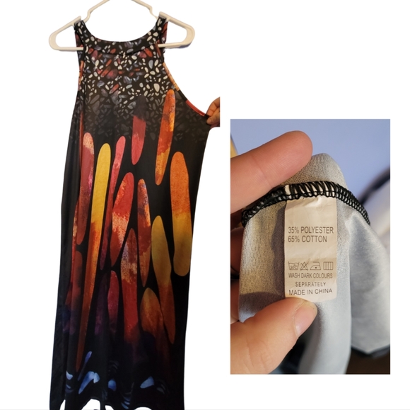 Butterfly inspired maxi dress - Picture 2 of 2